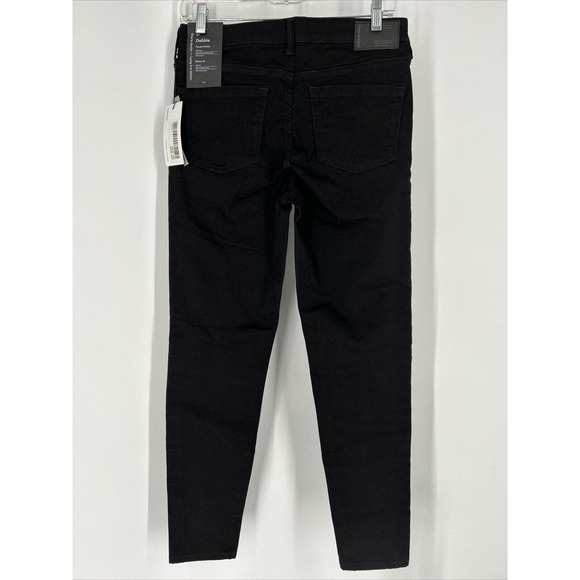 Frank and Oak The Debbie High Rise Skinny Jean Black Size 27 (30x29) NWT - Picture 2 of 10